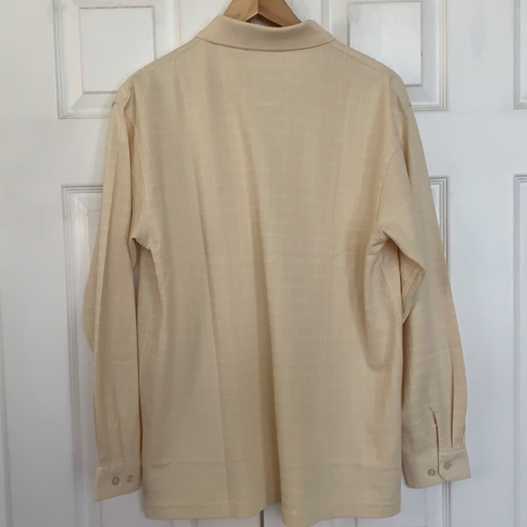 Ralph Lauren Polo creme Long Sleeve Shirt NWOT XL - Picture 4 of 6